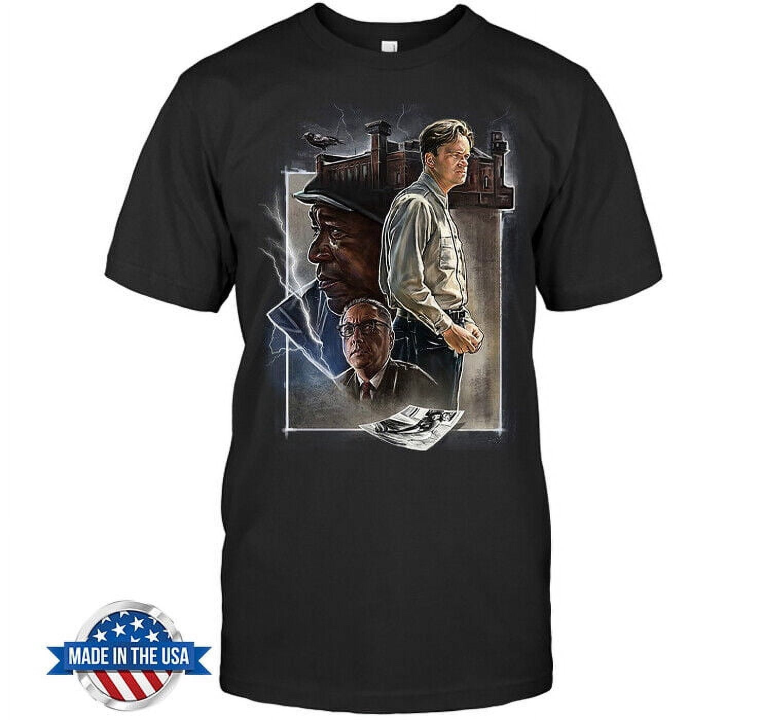 The Shawshank Redemptio Movie Shirt Fictional Hero Horror Stephen King ...