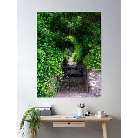 The Shed At The End Poster Wall Art, Modern Wall Decor For Living Room Bedroom, 16x24 UNFRAMED