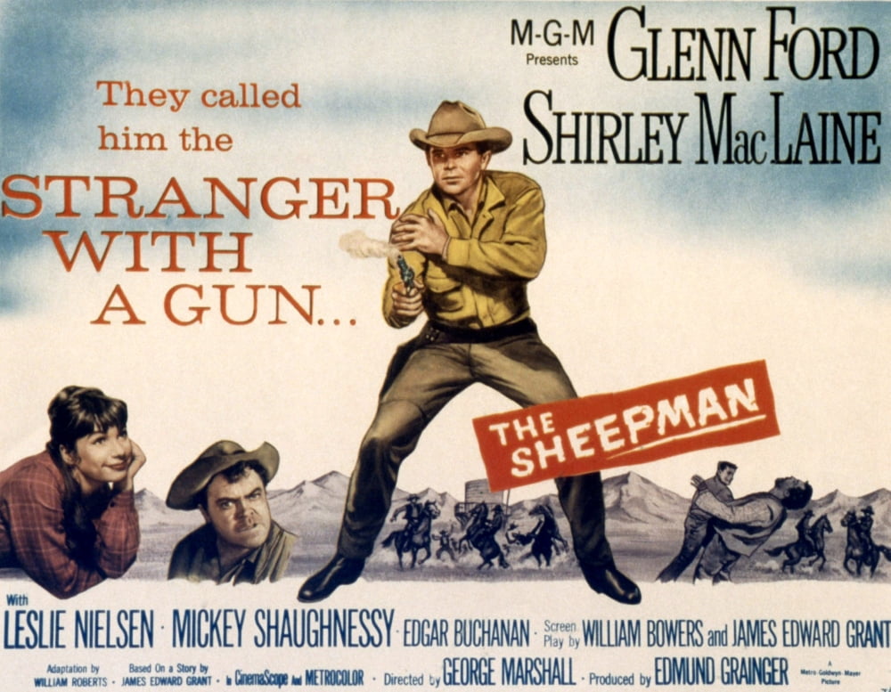 The Sheepman Canvas Art - (28 x 22)