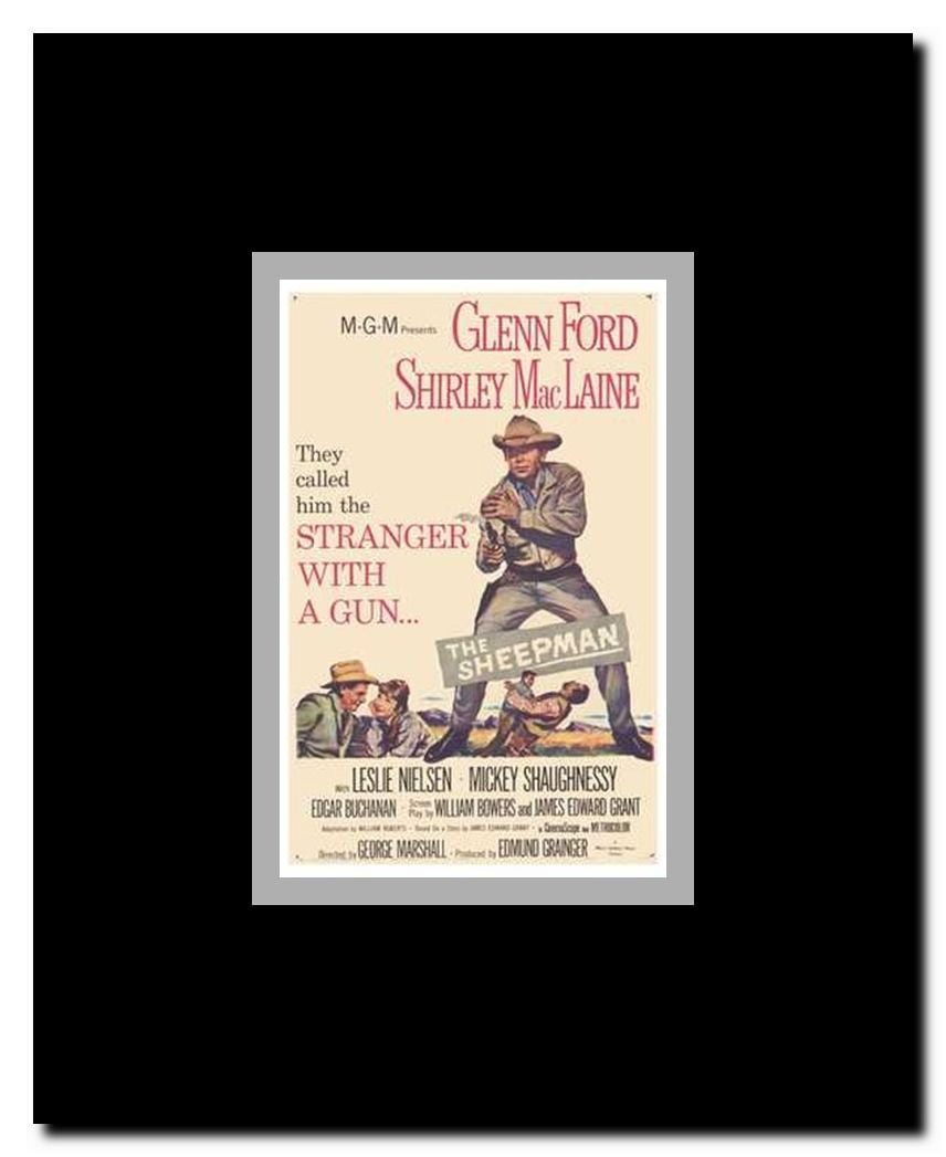 The Sheepman Framed Movie Poster