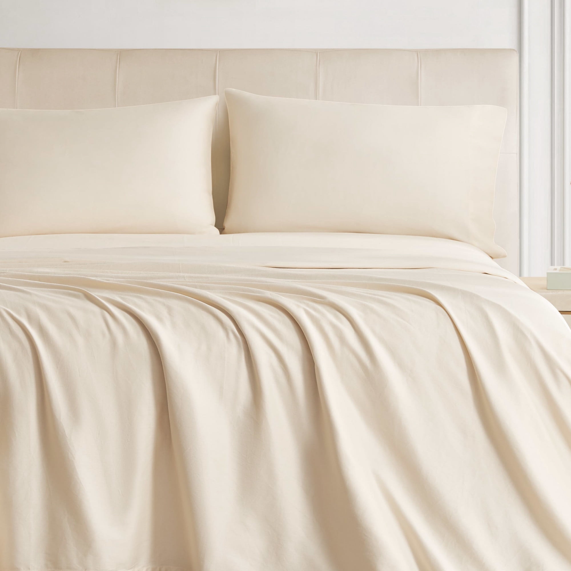 The Sheet Lab Cloud Embrace Sheet Sets, 4-Piece Full, Beige
