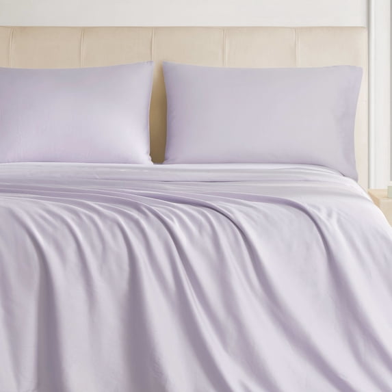 The Sheet Lab Cloud Embrace Sheet Sets, 4-Piece Queen, Evening Haze Purple