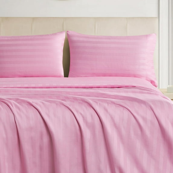 The Sheet Lab Regal Dreams Sheet Sets, 4-Piece King, Lilac Sachet
