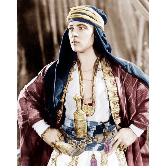 The Sheik Rudolph Valentino 1921 Photo Print (8 x 10)