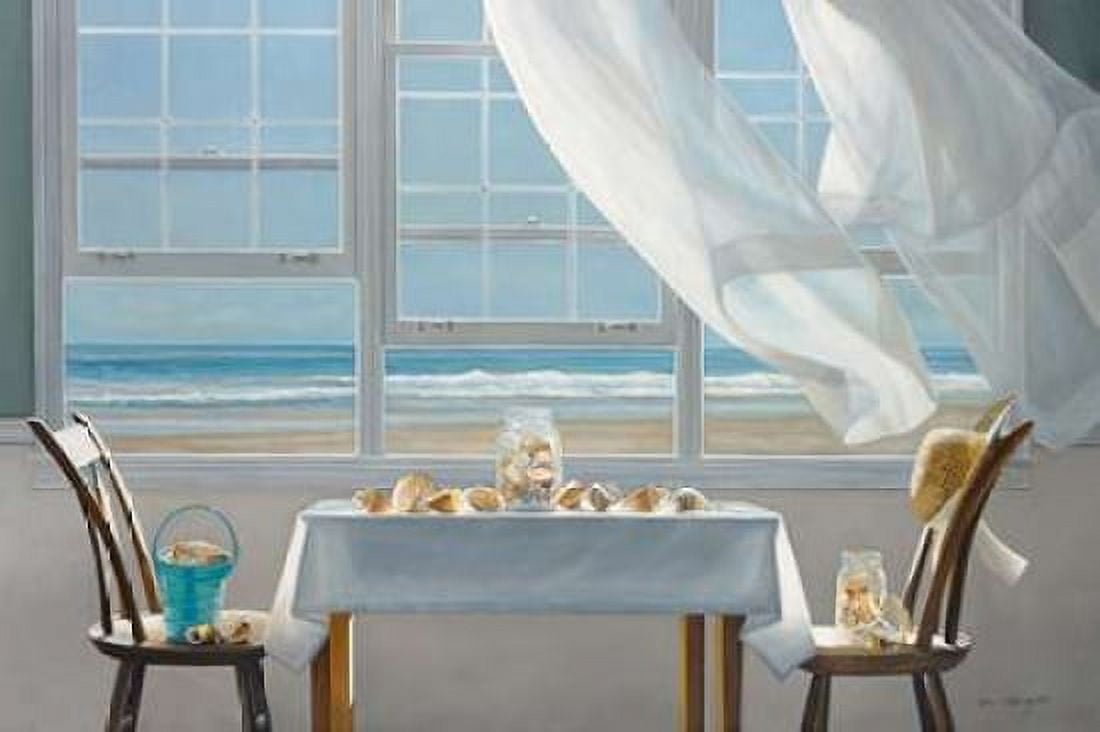 The Shell Collectors Canvas Art - Karen Hollingsworth (12 x 18)