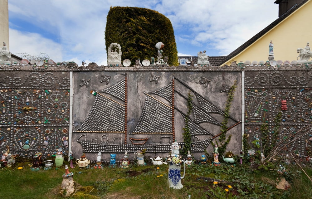 The Shell Cottage in Abbeyside Dungarvan County Waterford Ireland Canvas Art - Panoramic Images (24 x 16)