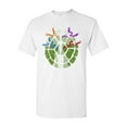 thumbnail image 1 of The Shell Turtle Cartoons Ninja Movie Salih Gonenli Artworks Funny DT Adult T-Shirt Tee, 1 of 2