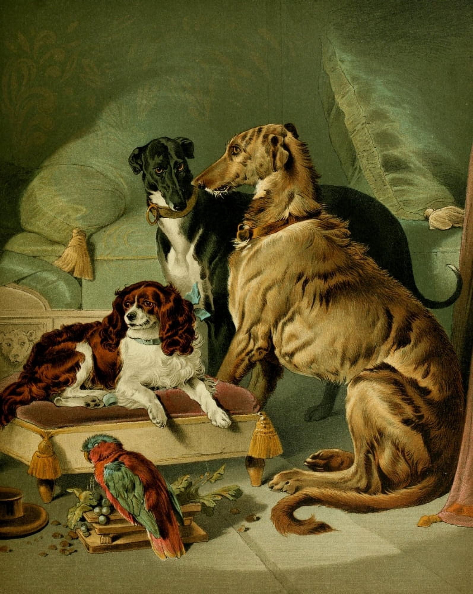 The Shepherds Dog 1870 Dash Hector Nero Lory Canvas Art - Edwin Landseer (18 x 24)