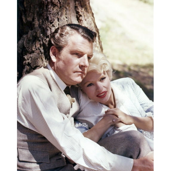 The Sheriff Of Fractured Jaw Featuring Kenneth More, Jayne Mansfield 24X36 Classic Hollywood Poster