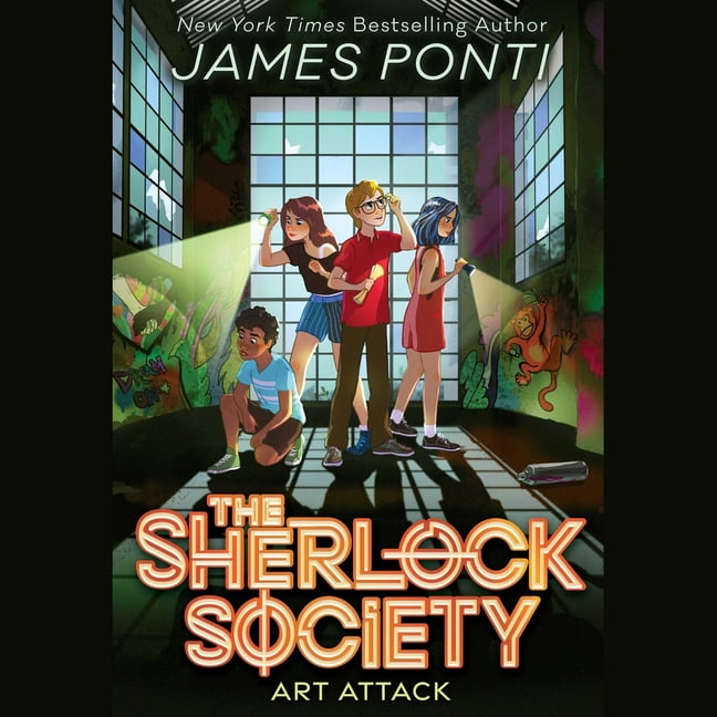 The Sherlock Society Art Attack, Book 3, (Audiobook)