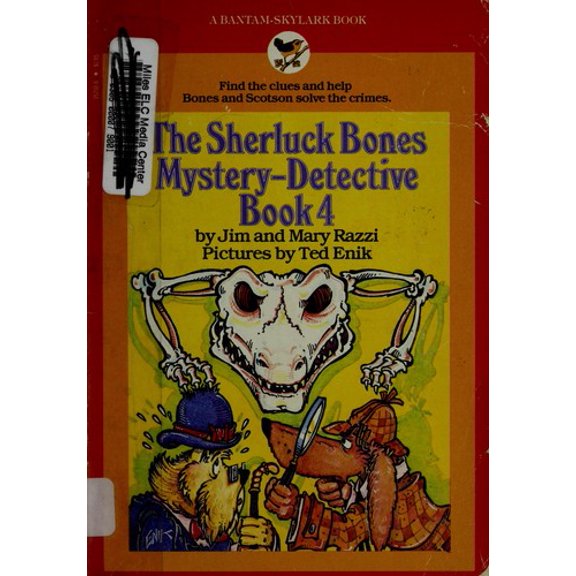 Pre-Owned The Sherluck Bones Mystery-Detective Book (Paperback) 9780553152104