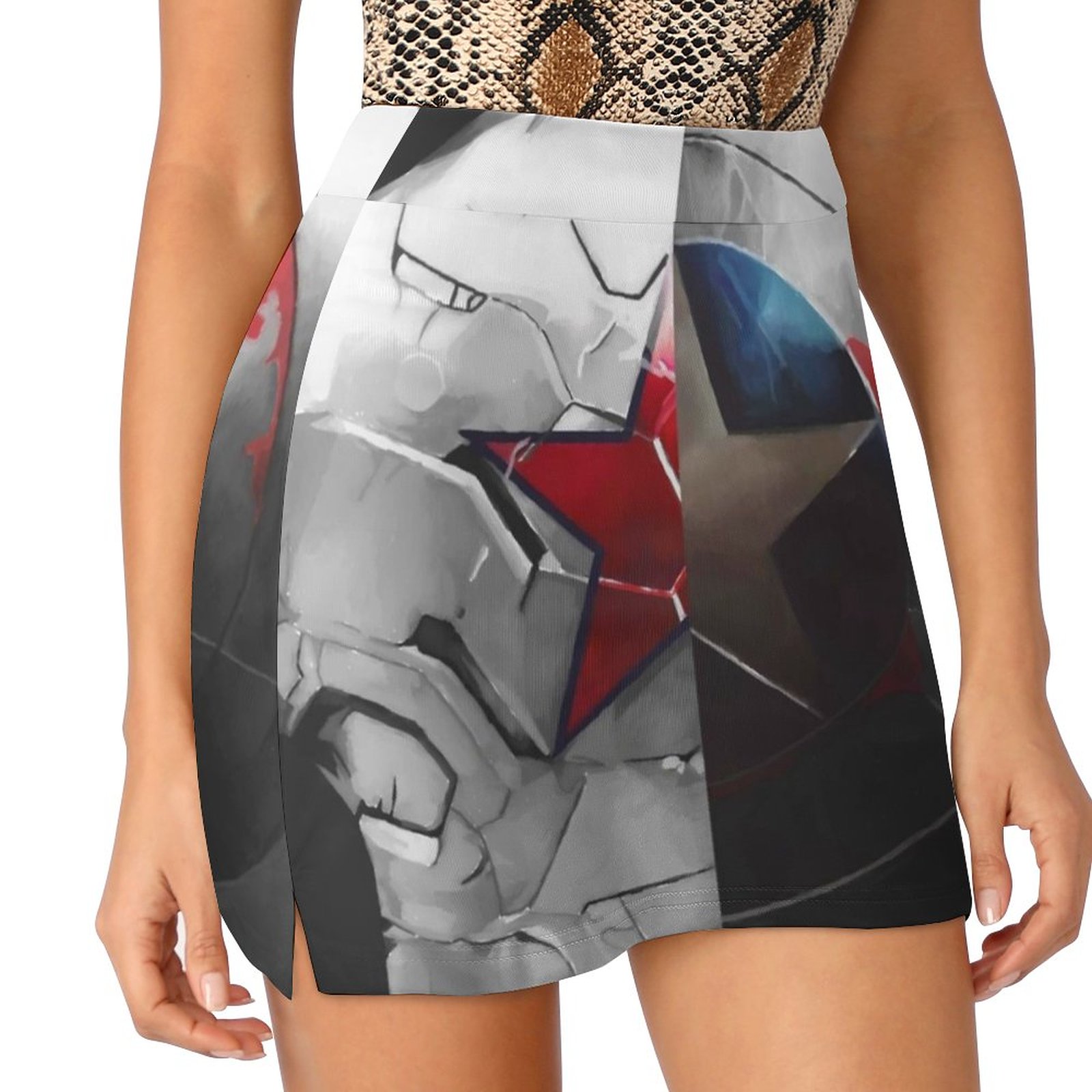 Sequins little soldier skirt