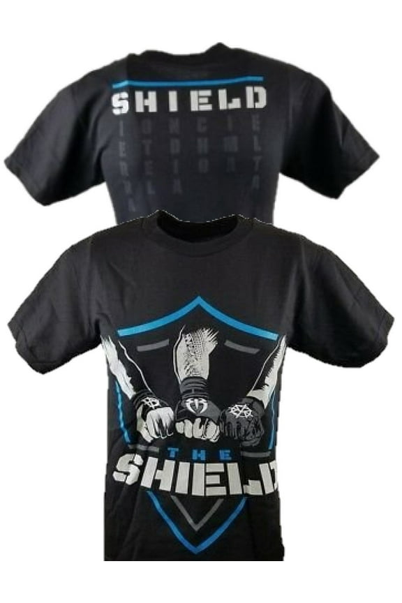The Shield Hands In United Mens Black T-shirt XXL