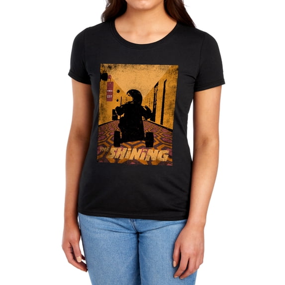 The Shining Danny Hallway Women's T Shirt, Black, Large