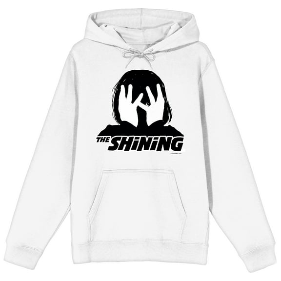 The Shining Danny With Logo Men's White Graphic Hoodie-Medium