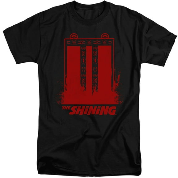 The Shining Elevator Unisex Adult Tall T Shirt (X-Large) Black