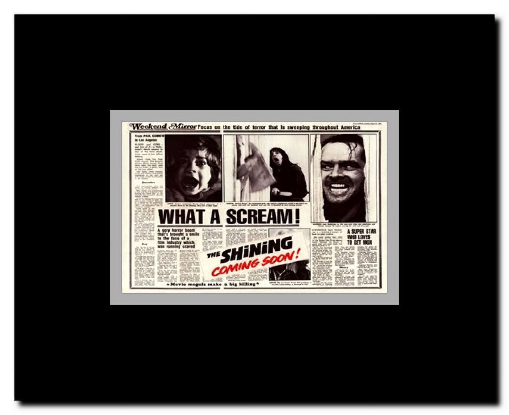 The Shining Framed Movie Poster