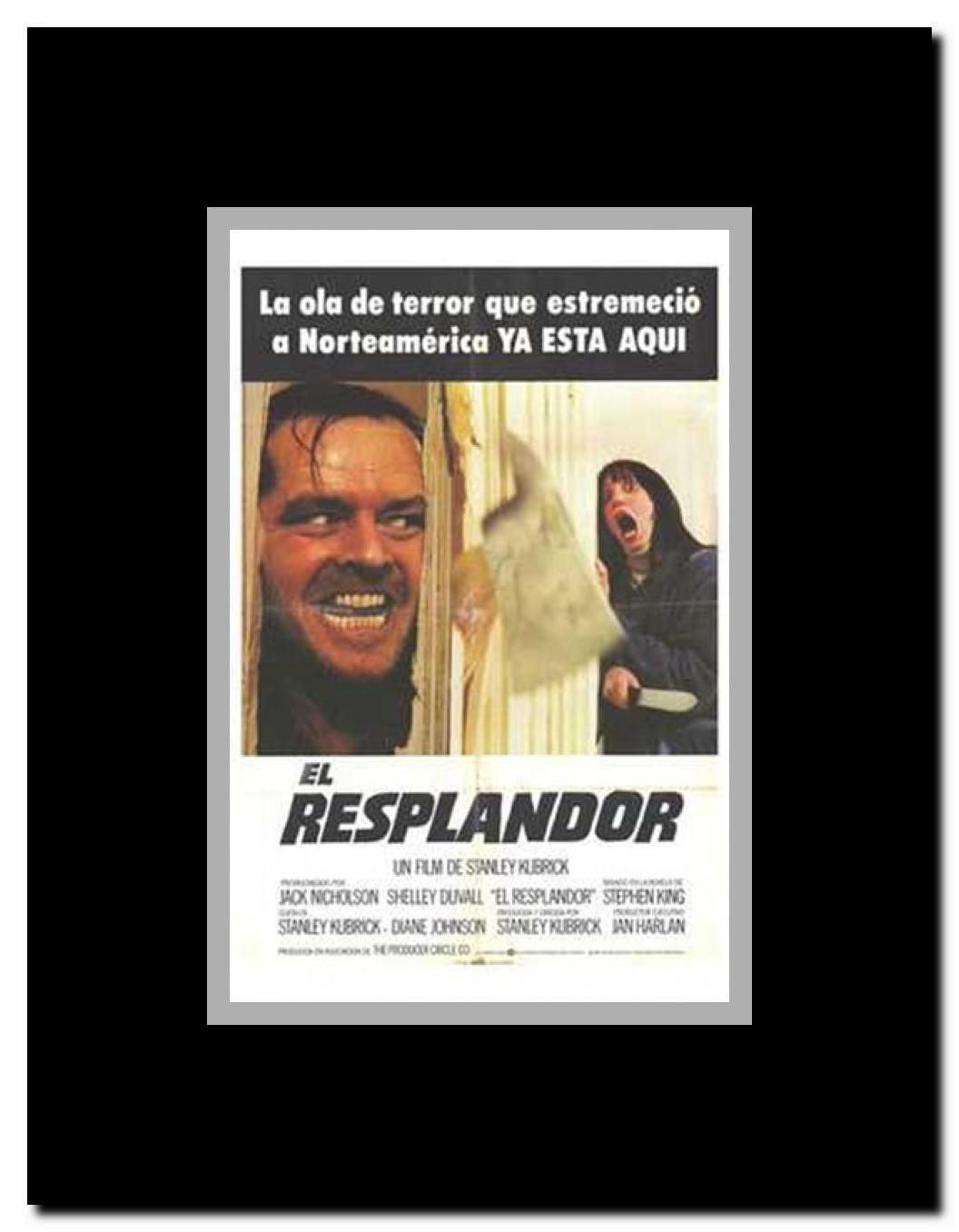 The Shining Framed Movie Poster