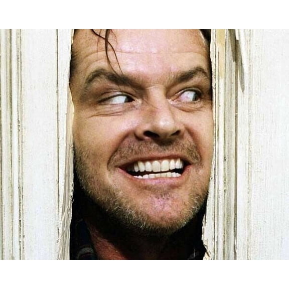 MovieMarket The Shining Jack Nicholson peers through door 8" x 10" Poster