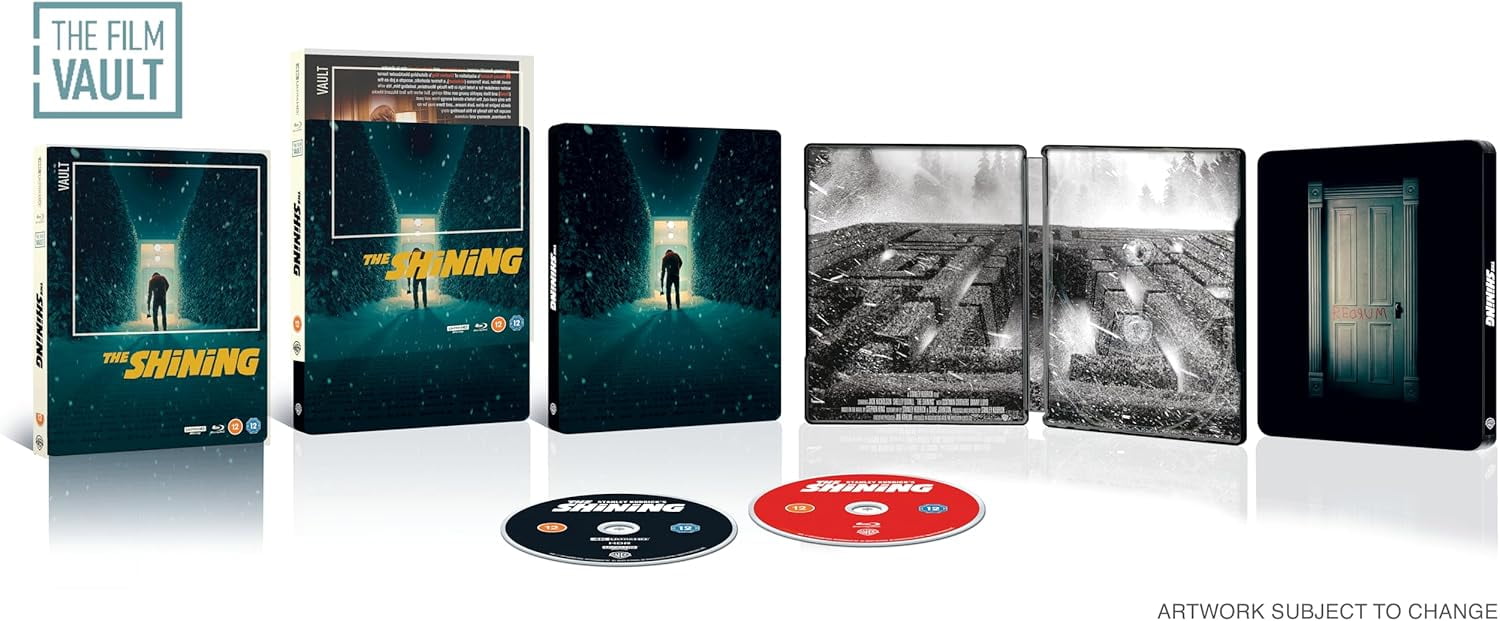 The Shining Limited Edition Steelbook 4K Ultra HD 1980 Region Free [The Film Vault Wave 3]