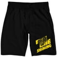 thumbnail image 1 of The Shining Logo Men's Black Sleep Pajama Shorts-XL, 1 of 4