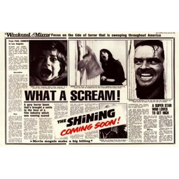 The Shining Movie Poster (17 x 11)