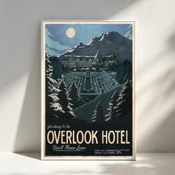 The Shining Movie Room Decor Gifts Home Wall Art V2, Unframed Poster
