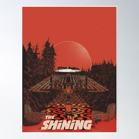 The Shining - Poster Wall Art, Modern Wall Decor, 8x12 UNFRAMED