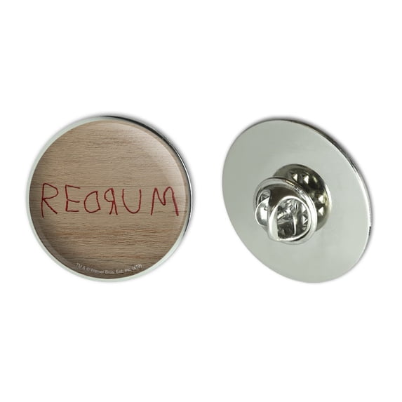 The Shining Redrum Metal 1.1" Tie Tack Hat Lapel Pin Pinback