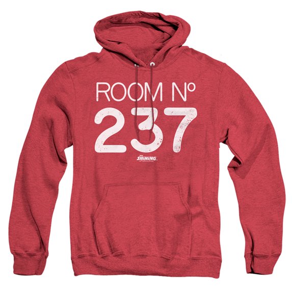 The Shining Room Key Unisex Adult Pull-Over Heather Hoodie (X-Large) Red