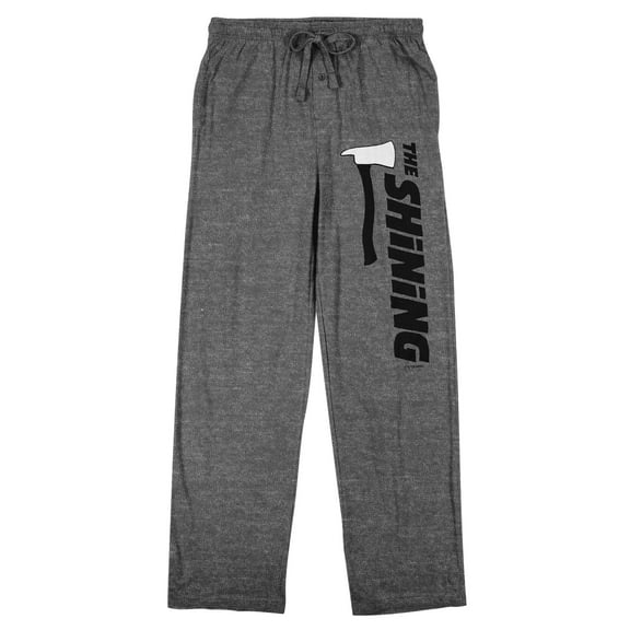 The Shining Title and Ax Men's Heather Gray Sleep Pants-Medium