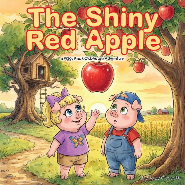 The Shiny Red Apple: A Piggy Pack Clubhouse Adventure, (Paperback)