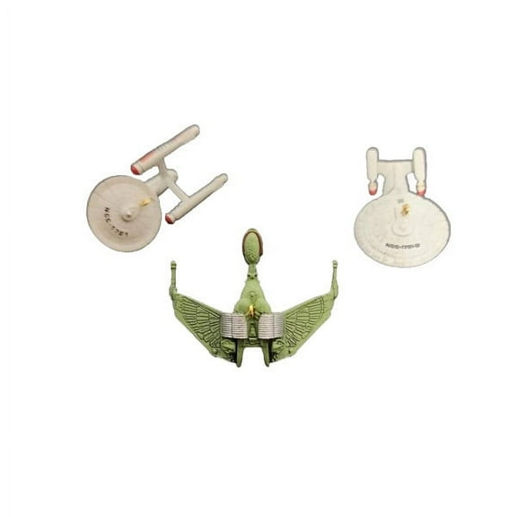 The Ships of Star Trek Set of 3 Ornaments 1995 Hallmark Keepsake