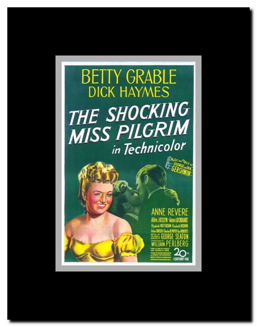 The Shocking Miss Pilgrim Framed Movie Poster