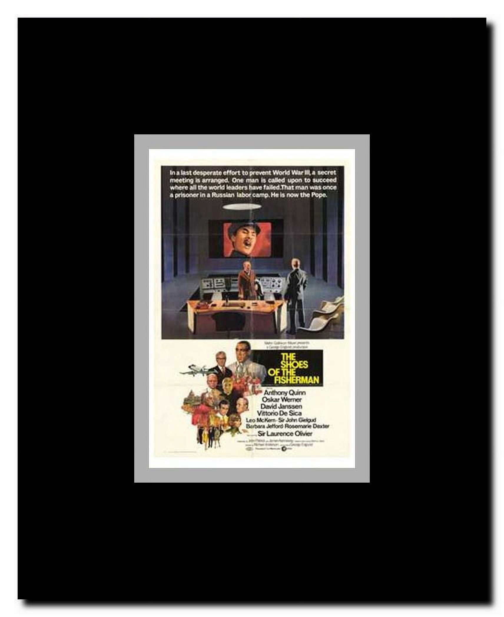 The Shoes of the Fisherman Framed Movie Poster