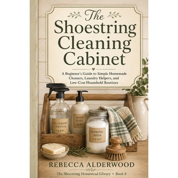 The Shoestring Homemade Cleaning Guide: A Beginner's Guide to Simple Homemade Cleaners, Laundry Helpers, and Low-Cost Ho, (Paperback)