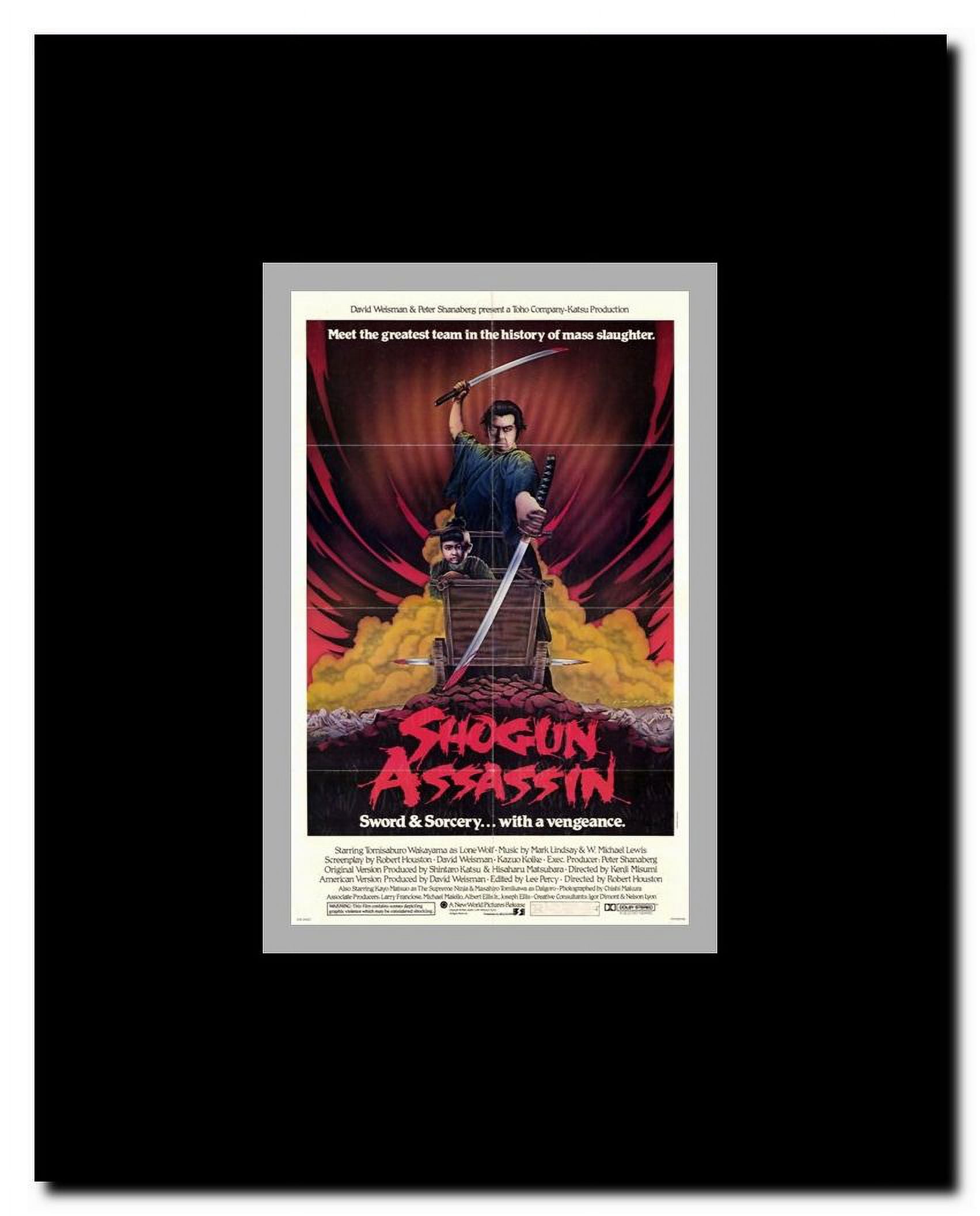 The Shogun Assassin Framed Movie Poster