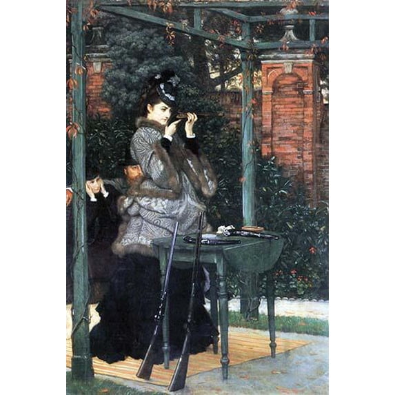 The Shooting range-Fine Art Canvas Print (20" x 30")