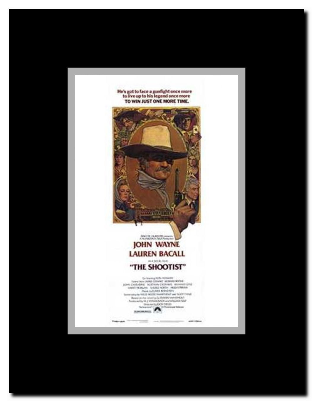 The Shootist Framed Movie Poster