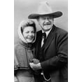 thumbnail image 1 of The Shootist John Wayne holds hands with smiling Lauren Bacall 24x36 Poster, 1 of 1