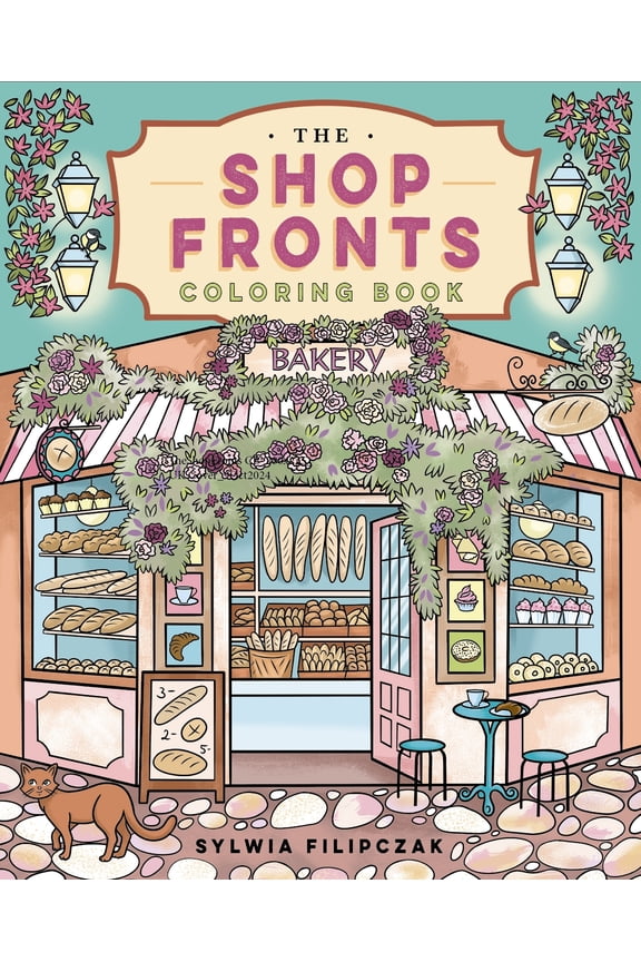 Shop Fronts Coloring Book (Walmart Exclusive)