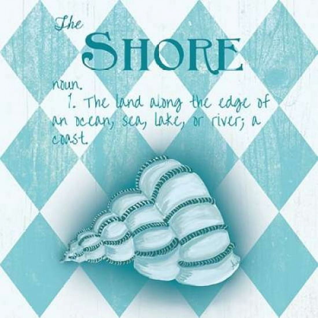 The Shore Border Canvas Art - Andi Metz (24 x 24)
