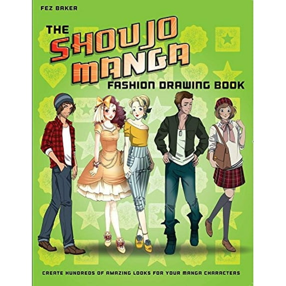 The Shoujo Manga Fashion Drawing Book (Paperback)