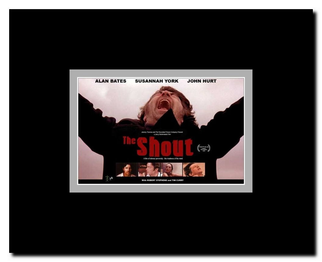 The Shout Framed Movie Poster
