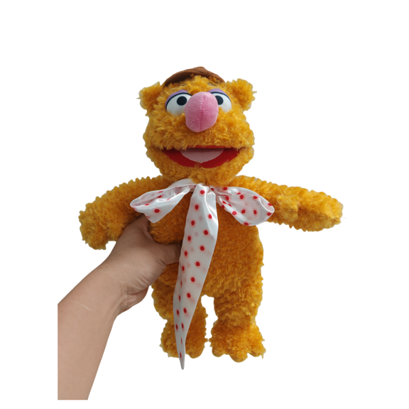 The Show Fozzie Bear Plush Toy Doll 16 Stuffed Toy Doll Give birthday and Christmas gifts to classmates