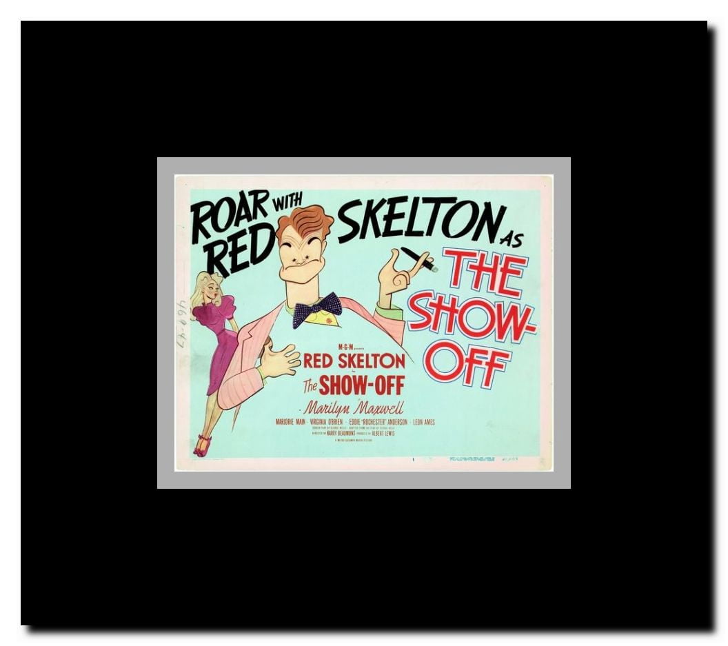 The Show-Off Framed Movie Poster