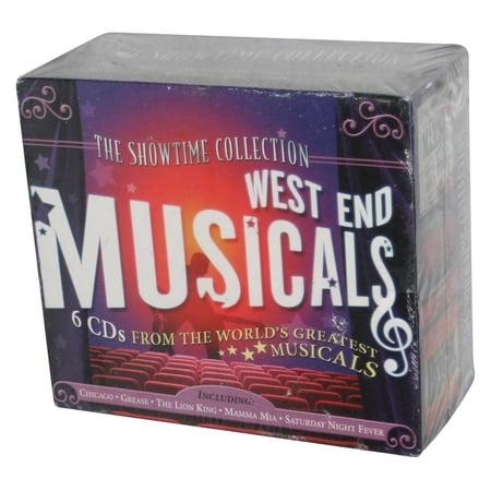 The Showtime Collection West End Musicals Audio Music 6CD Box Set