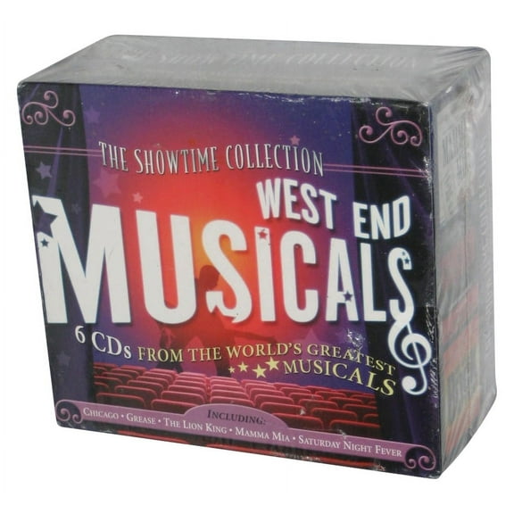 The Showtime Collection West End Musicals Audio Music 6CD Box Set