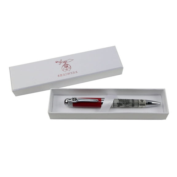 The Shriners Heavy Weight Metal Ball Point Pen Box Quality Ballpoint Gift Set