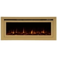 thumbnail image 1 of The Sideline Deluxe Gold 60 Inch 86276 Recessed Smart Electric Fireplace, 1 of 12